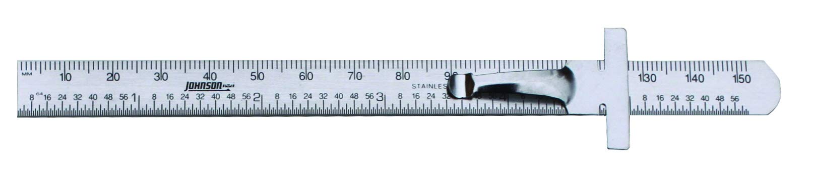 Mua Johnson Level & Tool 7203 Stainless Steel Metric Pocket Clip Rule ...