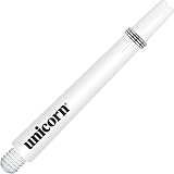 Unicorn Dart Shafts Gripper 3 Value Pack White Nylon 15 Stems Medium 44.2 mm view 2