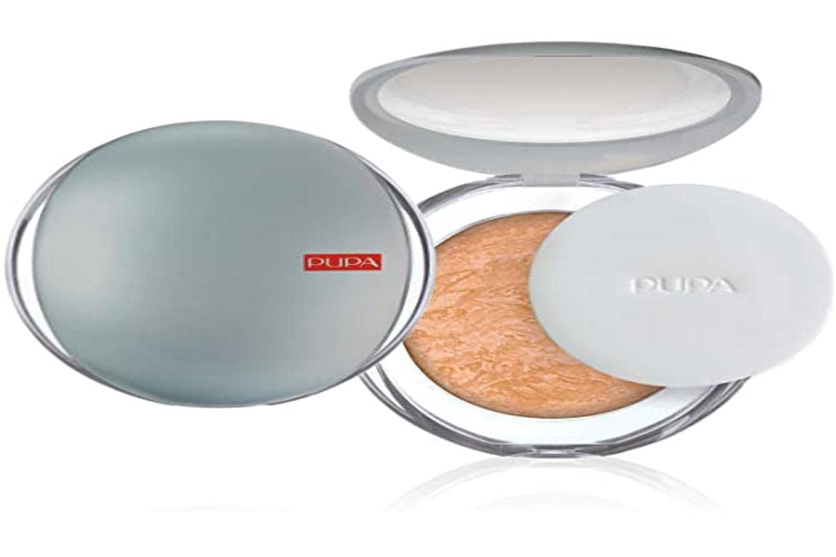 Pupa 001 Luminys - Burnt Powder Satin Effect Beige Ivory