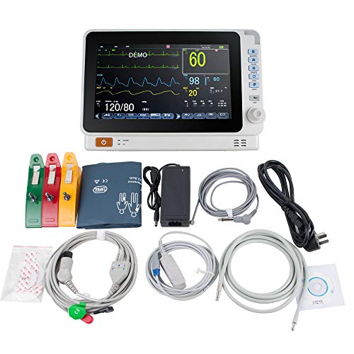 zorvo 10 Inch Portable Patient Monitor with 6 Standard Parameter - Thumbnail 5