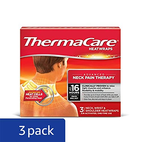 ThermaCare AirActivated Neck, Wrist, & Shoulder Pain Therapy 3 Heat