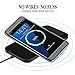 INTS Wireless Charger Large Coil No Heating Qi Charging Pad for Galaxy S8 S8 Plus and All Qi-Enabled Devices G1