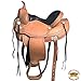 HILASON 16″ Western Horse Saddle American Leather Flex Tree Trailthumb 1
