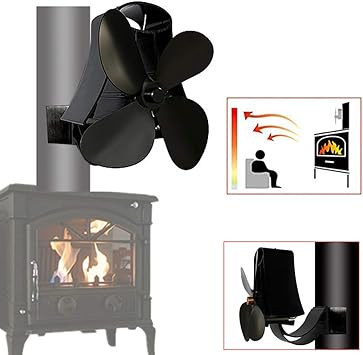 Amazon Com Enwehiko Magnet Fireplace Fan Portable Hanging Heat