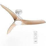 TAVZAKE Ceiling Fans with Lights, 42 inch Low