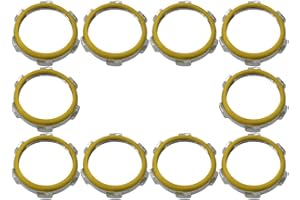 COREX 1 1/4 Inch Steel Sealing Lock Nut - Electrical Conduit Locknut with PVC Molded Gasket for A Weatherproof Seal and Zinc Plated for Corrosion Resistance - 10-Pack