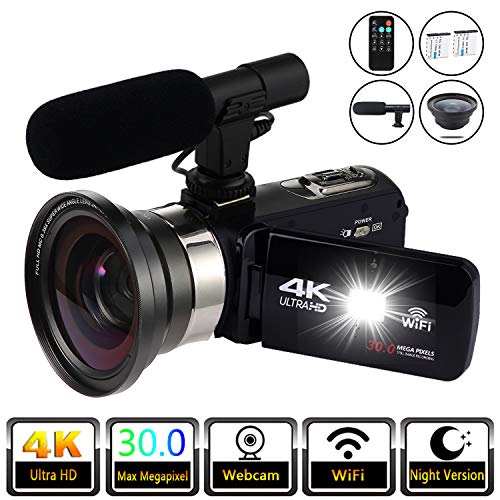 KOMERY 4K WiFi Video Camera with Webcam and Egypt