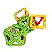 Magformers Space Traveler 35 Pieces Rainbow Colors, Educational Magnetic Geometric Shapes Tiles Building STEM Toy Set Ages 3+