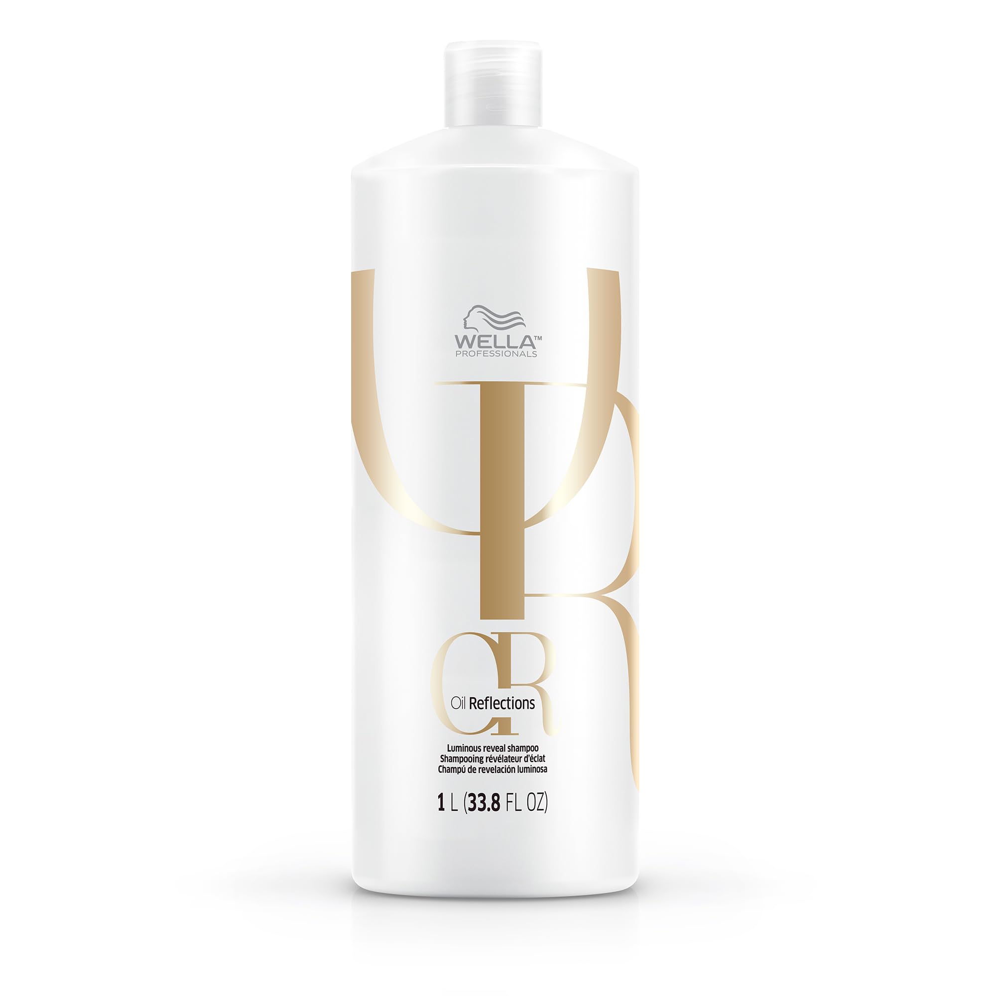 Photo 1 of Wella Professionals Oil Reflections Luminous Reveal Shampoo| With Natural Botanicals| Camellia Oil and White Tea Extract| For long-Lasting Softness and Shine| 33.8 Fl Oz