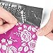 Metronic Pink Floral Poly Mailers 10x13 Designer Mailers, 100 Pack, Self-Seal Shipping Bags, Packaging for Small Business, Packaging Bags, Shipping Envelopes, Shipping Bags for Clothing, Boutique