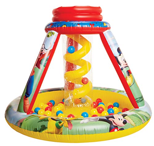 Mickey Mouse 94786 Ball Pit 1 Inflatable + 50, Soft-Flex