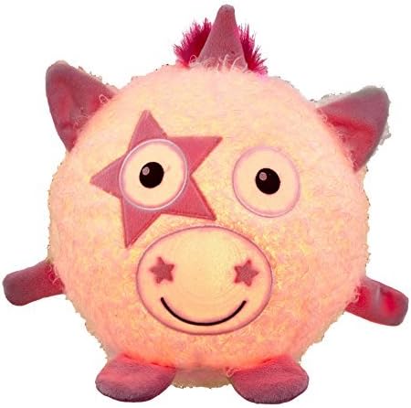 Vivid Imaginations Oodlebrites Light-Up Unicorn Plush Toy (Multi-Colour) by Vivid Imaginations