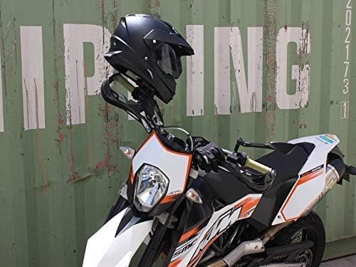 Black Motorbike Handguards Hand Brush Guards with Aluminium Inserts ATV Quad Bike Motocross Trail Supermoto - Image 4