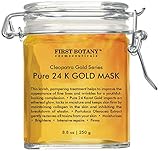 The BEST 24 K Gold Facial Mask 8.8 oz - Gold Mask for Anti Wrinkle Anti Aging Facial Treatment, Pore Minimizer, Acne Scar Treatment & Blackhead Remover