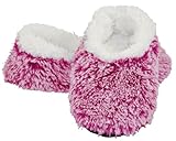 Kids and Tweens Extra Plush Two Tone Fleece Lined Snoozies Slippers