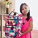 KNITTING & CROCHET BAG with ACCESSORIES - Water Resistant & Tangle-Free Yarn Storage Tote, Crocheting Supplies Organizer & WIP Project Holder with Clear Pocket - Sturdy & Lightweight - Set of 3