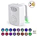 Sunnest UV Sterilizer Toilet Night Light , Motion Activated Led Toilet Seat Light 16 Color Changing Bowl light with Aromatherapy for Any Toilet - White