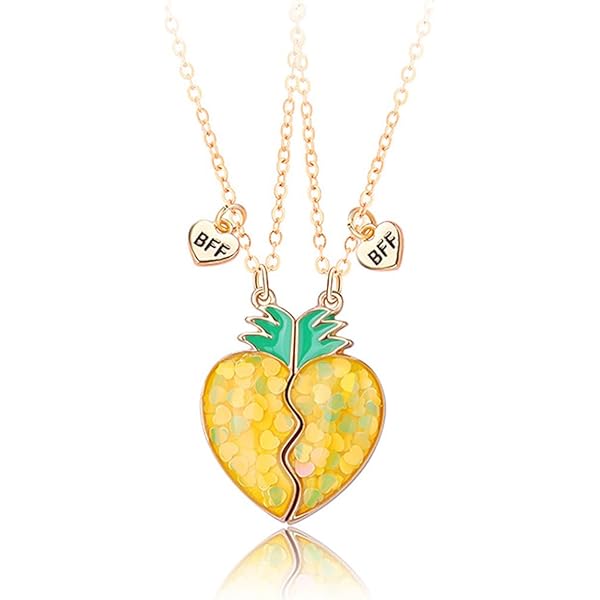 Amazon.com: DOYYCA Best Friend Necklace Gifts Friendship Necklace