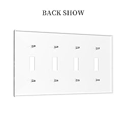 Tree of Life Blackground Quad Toggle Light Switch