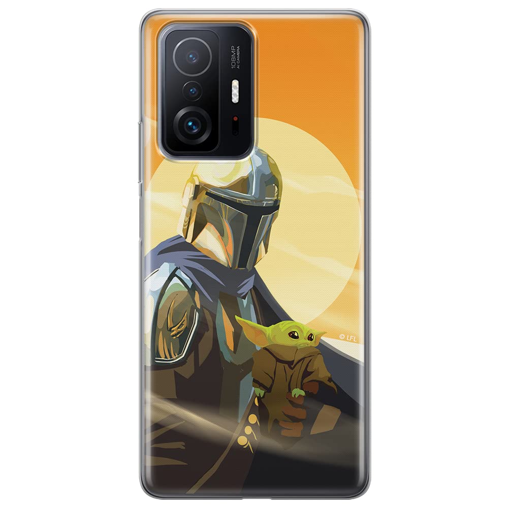 ERT GROUP mobile phone case for Xiaomi 11T 5G / 11T PRO 5G original and officially Licensed Star Wars pattern Baby Yoda 020 optimally adapted to the shape of the mobile phone, case made of TPU
