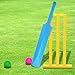 FunPa Kid Cricket Set, Backyard Cricket Creative Sports Game Set Ball Game Set for Backyard Beach Child