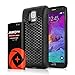 Samsung Galaxy Note 4 Battery/JUBOTY 7400mAh Note 4 Extended Li-ion Battery & Black Back Cover & TPU Case for Note 4 N910 N910U N910A N910V N910P N910T(24 Month Warrantly)