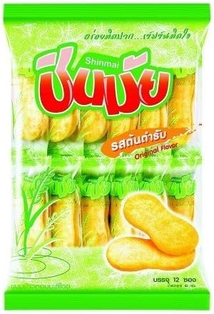 Shinmai Original Flavor 60 G Rice Crackers New Sealed Made in Thailand