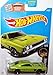 Hot Wheels 2016 Night Burnerz '69 Dodge Charger 500 84/250, Neon Green