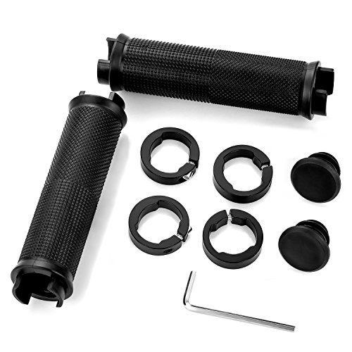 PGMJ Aluminum Alloy 31.8 Stem 45mm Bike Stem Mountain Bike Stem Short BMX Parts Road Bike, Bicycle, BMX, MTB, Fixie Gear, Cycling Short Handlebar Stem and 1 Pair Bike Handle Bar Grips (Black) - Thumbnail 3