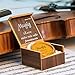 Mugig Rosin for Violin,Viola and Cello, Transparent Yellow Rosin with Exquisite Wooden Box