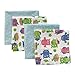 Funkins Reusable Cloth Napkins for Kids | Lunch Boxes | Machine Washable | Name Tag | Set of 4, 12