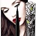 Nikka Notto Liquid Eyeliner Waterproof Automatic Precise Pen - Satin Black, Stay All Day, Smudge Proof, Quick Dry, Smooth Easy Application, Intense Color, 3xMore (0.070 fl.oz) Valentine's Gifts