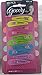 Goody Girls Pastel Contour Clips, Assorted Colors, 18 Count