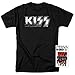 Kiss Heavy Metal Officially Licensed T-Shirt & Exclusive Stickers