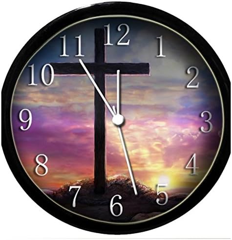 Krazy Klockz Glow in The Dark Wall Clock - Religious Cross #3