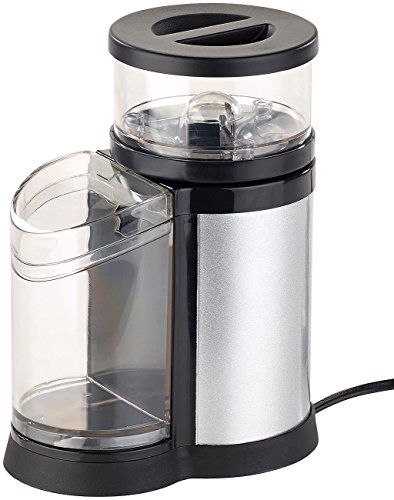 Rosenstein & Söhne Kaffemühlen: Elektrische Kaffeemühle, Edelstahl-Scheibenmahlwerk und -Blende, 150 W (Kaffee-Mahlwerk) – Bild 6