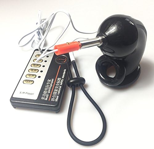 The Bondage Locker Cbt Electro Sex E-Stim Chastity Device, Black