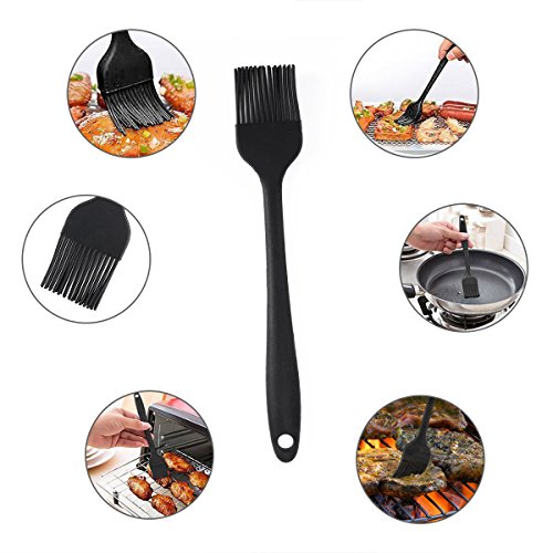 BBQ Accessories,Trofoty Barbecue Gloves Heat Resistant ,Barbecue Brush ,Meat Claws, Grill Tongs and Thermometer for Barbecue Tool Sets Outdoor Cooking Set
