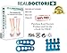 Medical Gel Toe Separators & Toe Spreader 4 Piece Kit, Free E-Book Bunion Care, Hammer Toes, Claw Toes, Crooked Toes. Used as Toe Spacers. Recommended By Athletes By Real Doctors