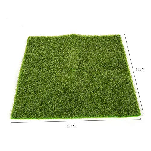 image for Binory Mini Artificial Moss Lawn for 1/12 Dollhouse Furniture,Fashion 