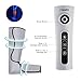 Naipo Leg Massager for Foot and Calf Circulation Massage Air Compression Leg Wraps with 3 Intensities 2 Modes Handheld Controller (Suggested Calf Circumference 15-21 inches)