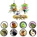 MwaBaiTx Natural Parrot Perch Set, Bird Chewing Toys Bird Perch Bird Stand Bird Cage Accessories (Type 1)thumb 1