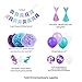 Mermaid Birthday Party Supplies and Decorations for Girls Birthday Party, 64 Piece Pack of Balloons, Flower Pom Poms, Cupcake Toppers and Hats by Bash Supplies