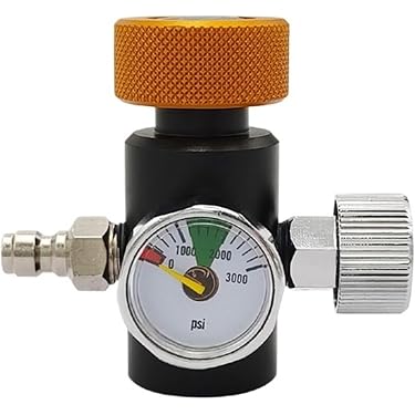 Adaptateur Recharge PCP 4500 PSI Avec Manomètre – Pour Pistolet Paintball / Carabine Air Comprimé – Tuyau 60 Cm Raccords Robustes Gonfleur Pistolet Paintball Avec Manomètre Adaptateur Recharge PCP 4500 PSI Avec Manomètre – Pour Pistolet Paintball / Carabine Air Comprimé – Tuyau 60 Cm Raccords Robustes Gonfleur Pistolet Paintball Avec Manomètre