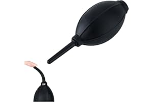 JJC Soft & Elastic Nozzle Air Blower Blaster Cleaner for DSLR Camera CCD CMOS Sensor Lens Filter LCD Comptuter Motherboard Chips PC Internal SSD Graphics Cards Video Card Fan Glasses Alcohol Ink Tool