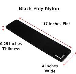 GRIFITI Slim Wrist Pad 17" x 4" x 0.25" Wrists Rest