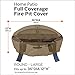 Classic Accessories Hickory Water-Resistant 36 Inch Round Fire Pit Cover