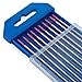Midwest Tungsten Service TIG Welding Tungsten Electrodes 10-Pack (Red - 2% Thoriated Tungsten (WT20/EWTh-2), 1/16