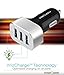 3 Ports Car Charger, FosPower (36W/7.2A) 3-Port USB Full Speed Charging Charger for iPhone 7/7 Plus, Galaxy S8/S8 Plus, LG G6, Moto G5/G5, Google Pixel/XL Plus iPad Air Pro Mini, Android Tablets