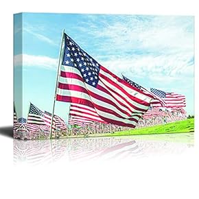 Memorial Day Home Artwork for Living Room Bedroom